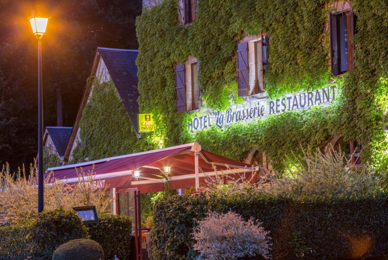 Logis Hotel Restaurant La Brasserie Treignac Exteriér fotografie